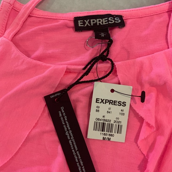 Express One Eleven Ruffle Cami 👚 - Picture 2 of 2